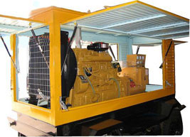 沈丘移动电站(移动柴油发电机组) 沈丘移动电站(移动柴油发电机组)